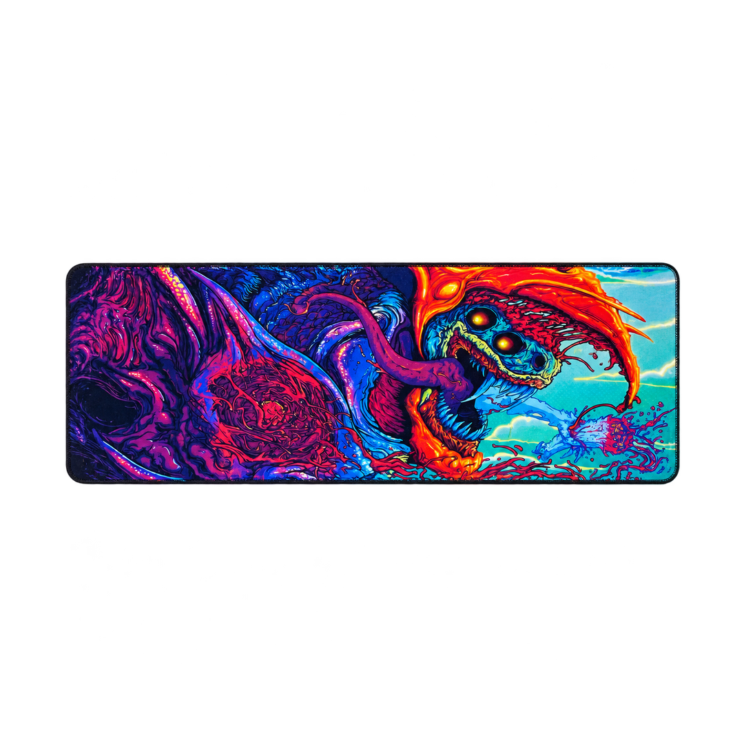 Extended Gaming Mouse Pad — monster dragon 01