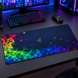 Extended Gaming Mouse Pad — rainbow edge 02