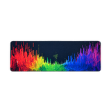 Extended Gaming Mouse Pad — rainbow equaliser 01