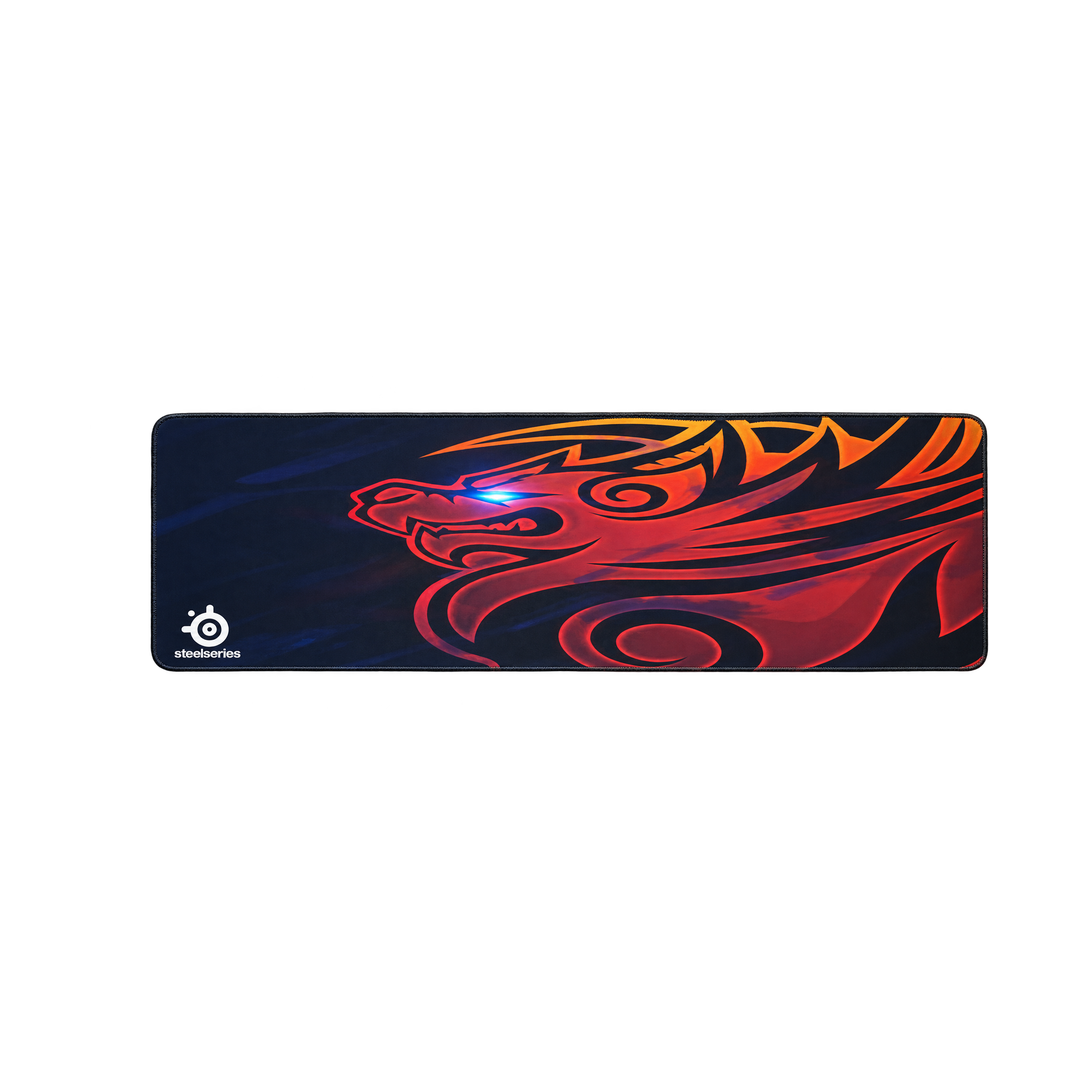 Extended Gaming Mouse Pad — red dragon 01