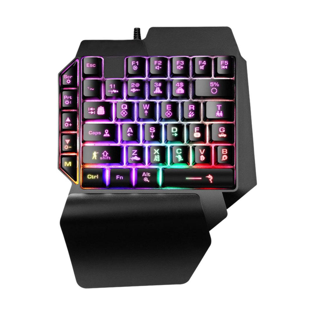 F6 One-Handed RGB Gaming Keyboard — 04