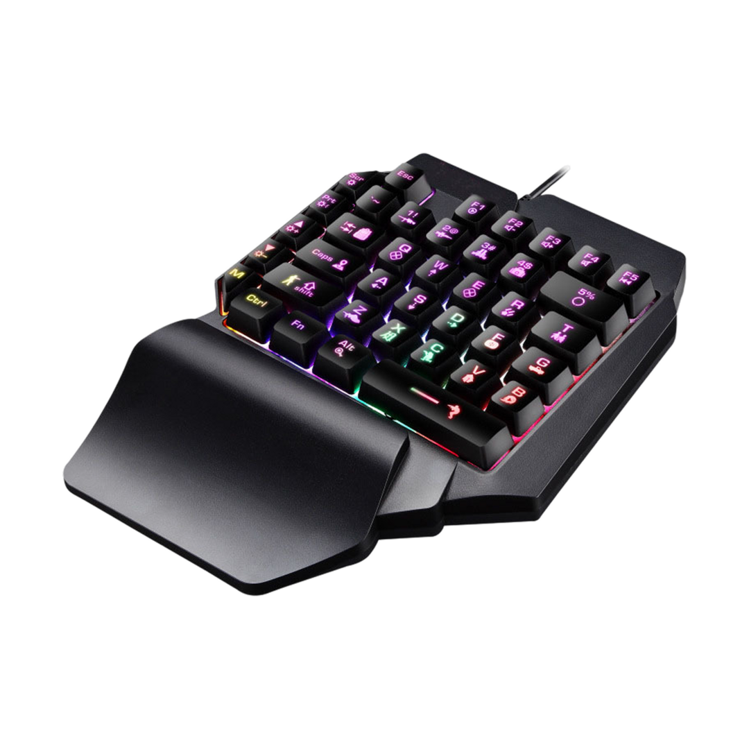 F6 One-Handed RGB Gaming Keyboard — 06
