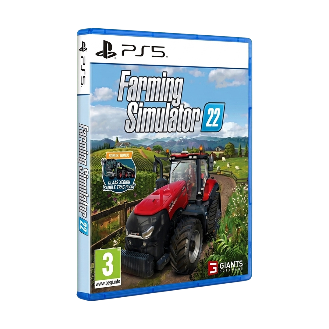 Farming Simulator 22 - PS5 — angled case