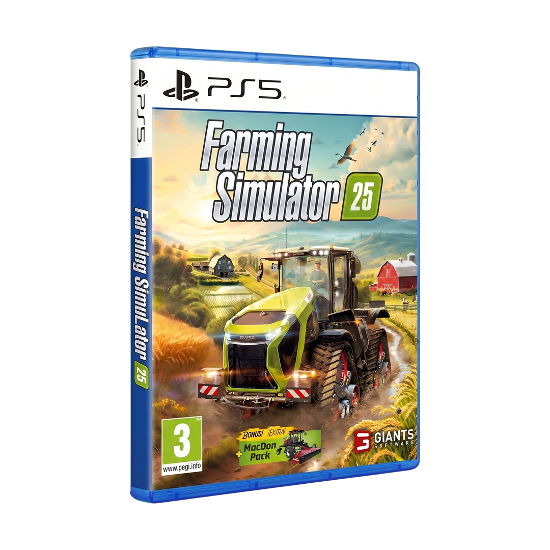 Farming Simulator 25 - PS5 — angled case