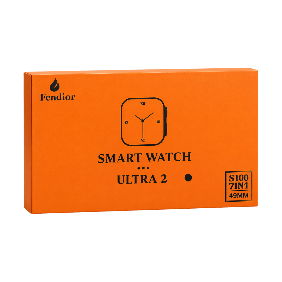 Fendior S100 Smart Watch Ultra 2 with 7 Straps - 49mm — 06