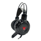 JEDEL GH-559 RGB Gaming Headset — black angled