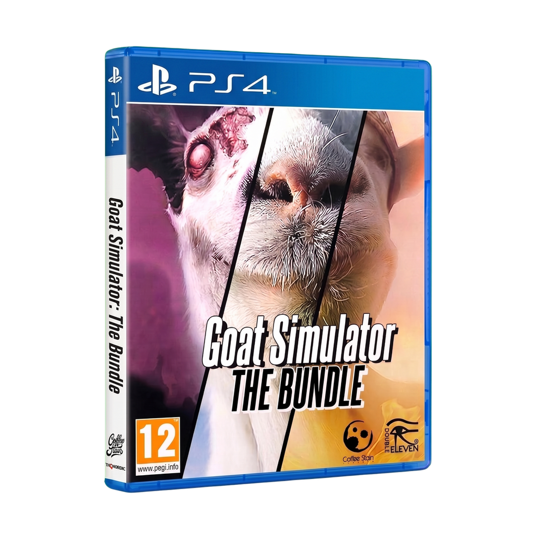 Goat Simulator: The Bundle - PS4 — angled case