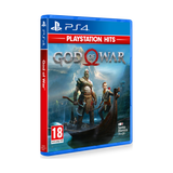 God of War (2018) - PS4 (PlayStation Hits) — PlayStation Hits — PS4 (PEGI 18) — angled case