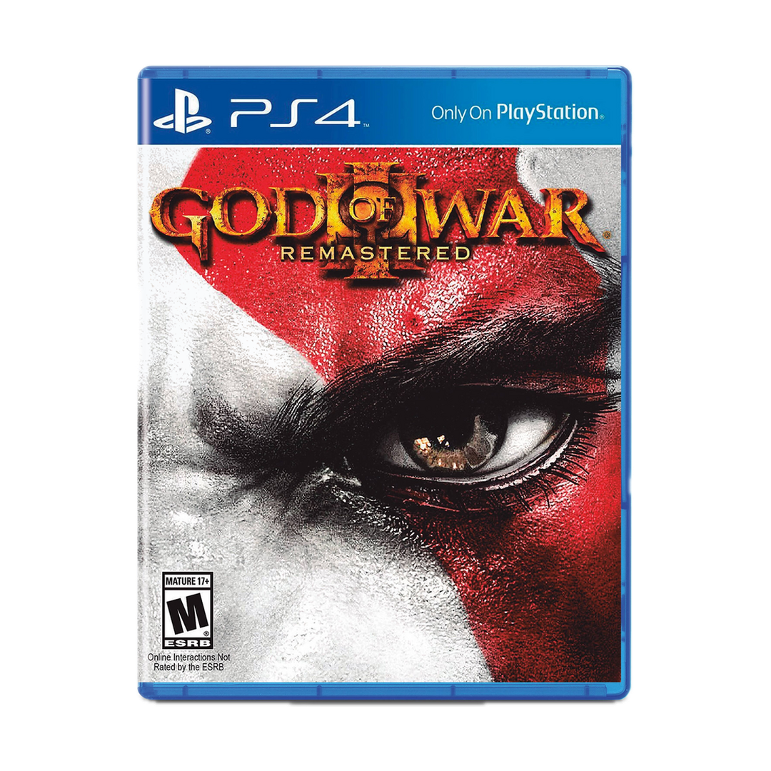 God of War III Remastered - PS4 — front case