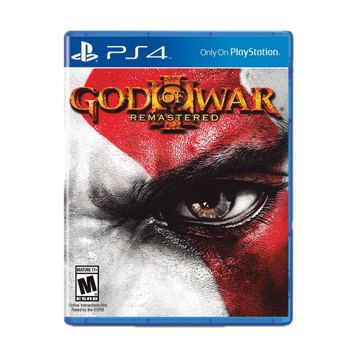God of War III Remastered - PS4 — front case