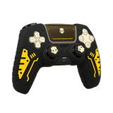 Gold Skull Silicone Skin for PS5 DualSense Controller — 01