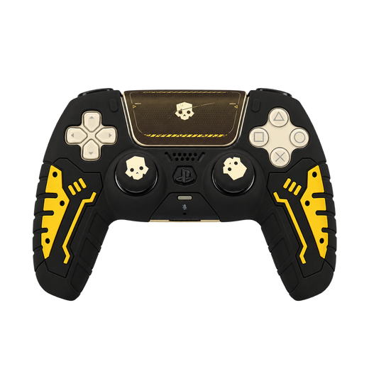 Gold Skull Silicone Skin for PS5 DualSense Controller — 02