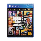 Grand Theft Auto V: Premium Edition - PS4 — front case