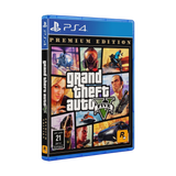 Grand Theft Auto V: Premium Edition - PS4 — angled case