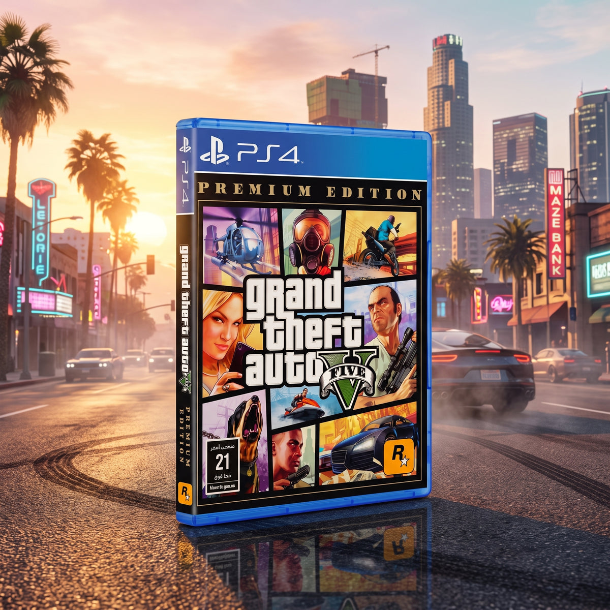 Grand Theft Auto V: Premium Edition - PS4 — artwork