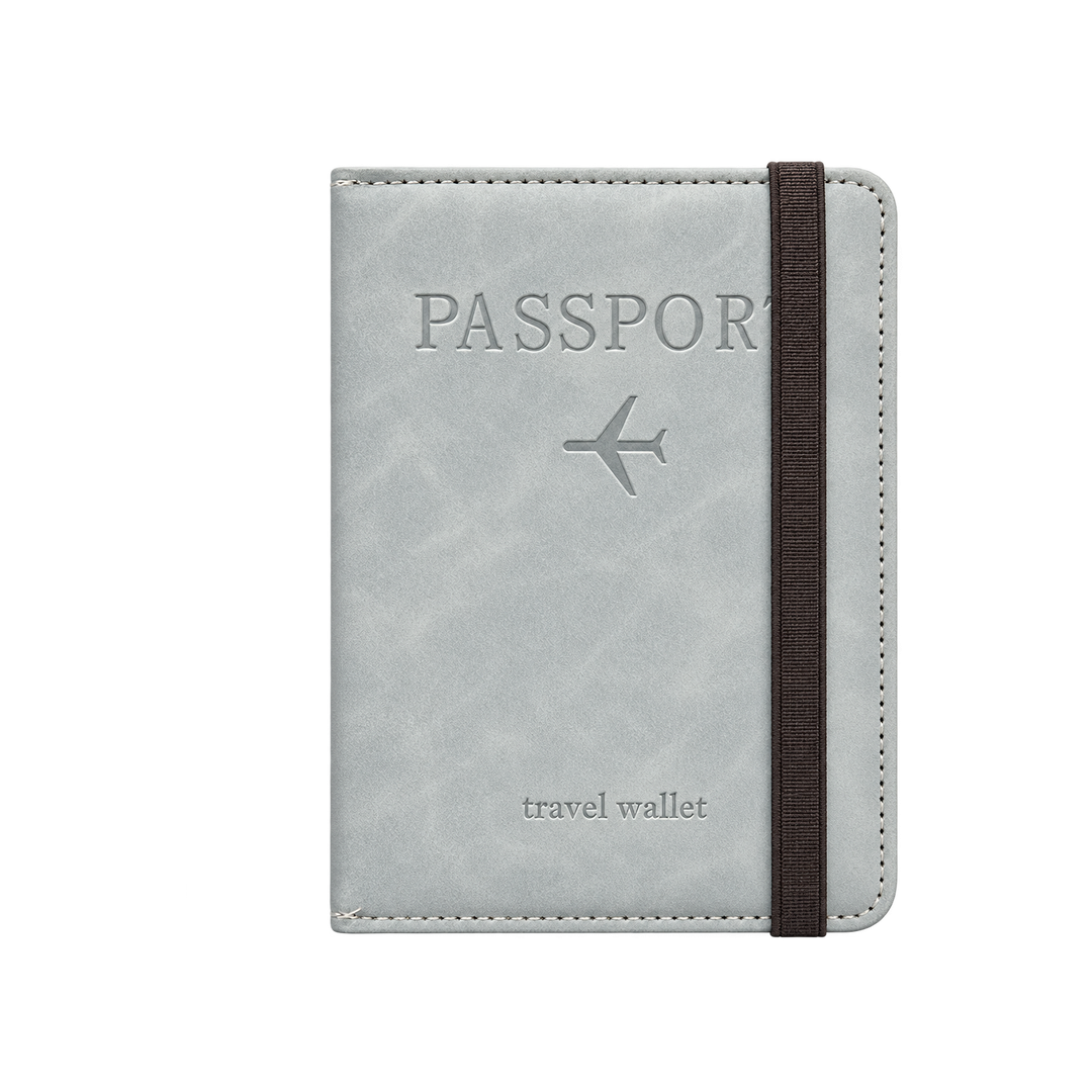 Travel Passport Wallet - Gray — 02