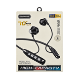 High-Capacity Wireless Neckband Earphones — 01
