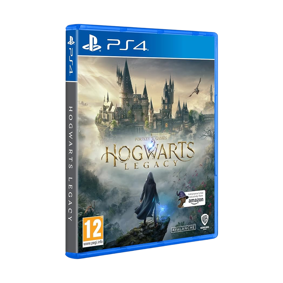 Hogwarts Legacy - PS4 — angled case