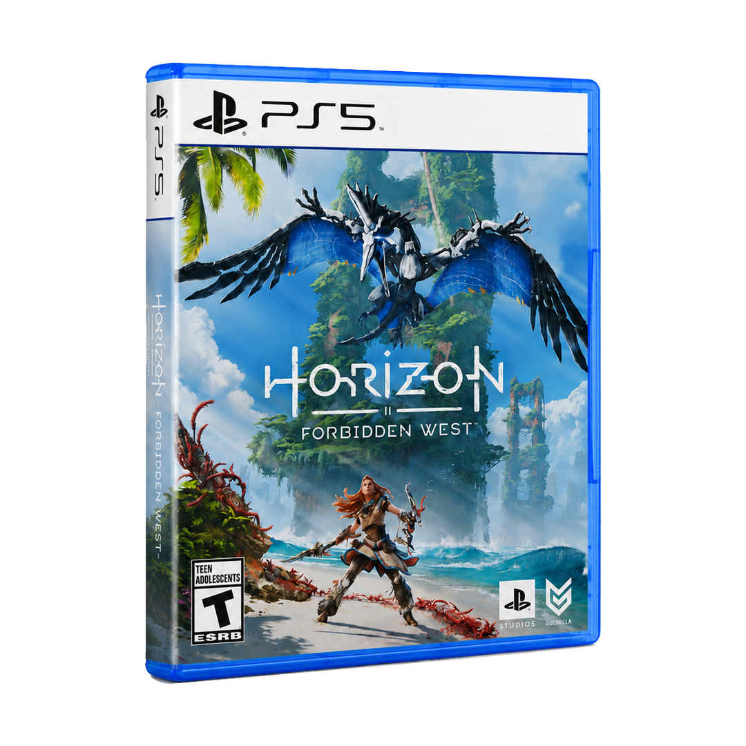 Horizon Forbidden West - PS5 — angled case