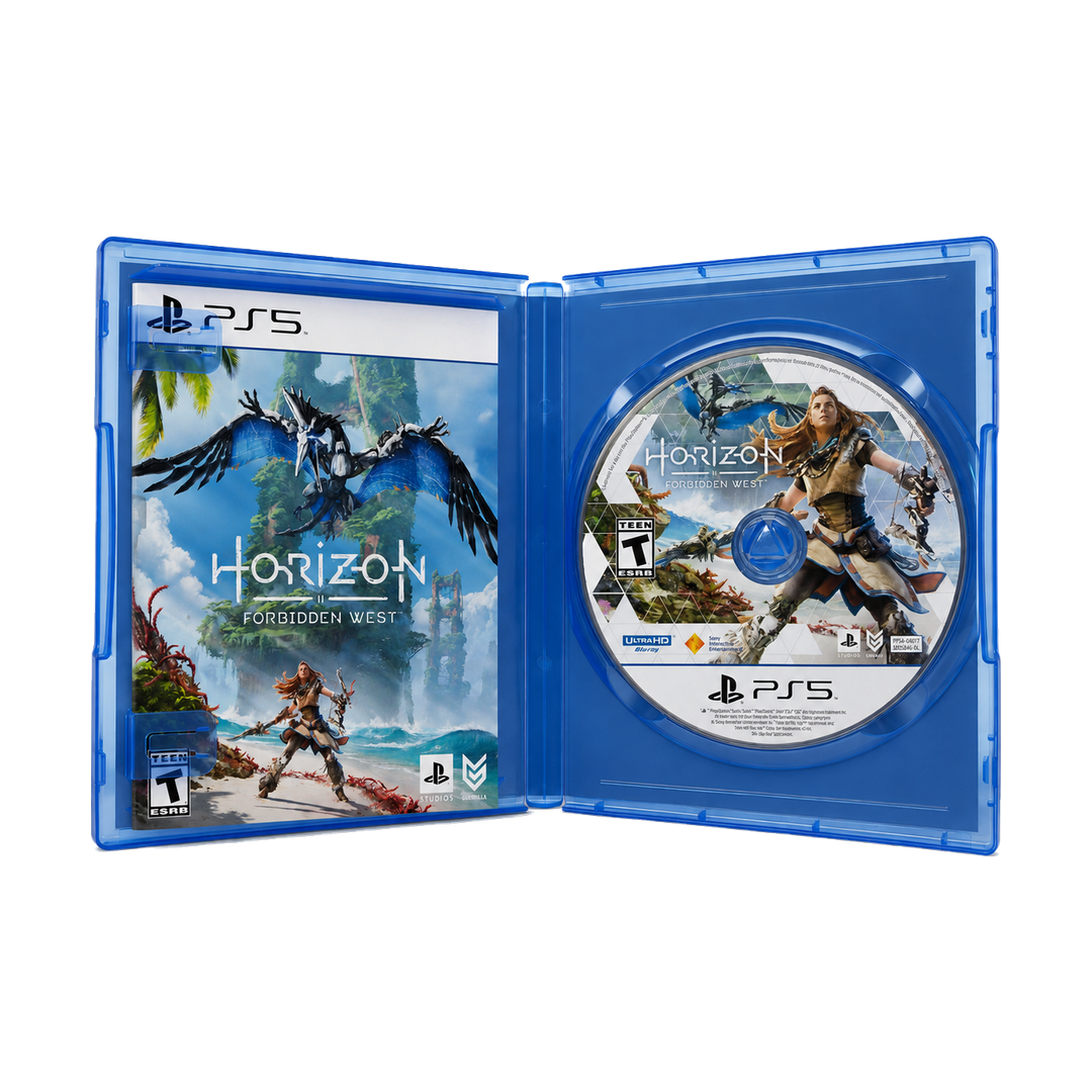 Horizon Forbidden West - PS5 — open case disc