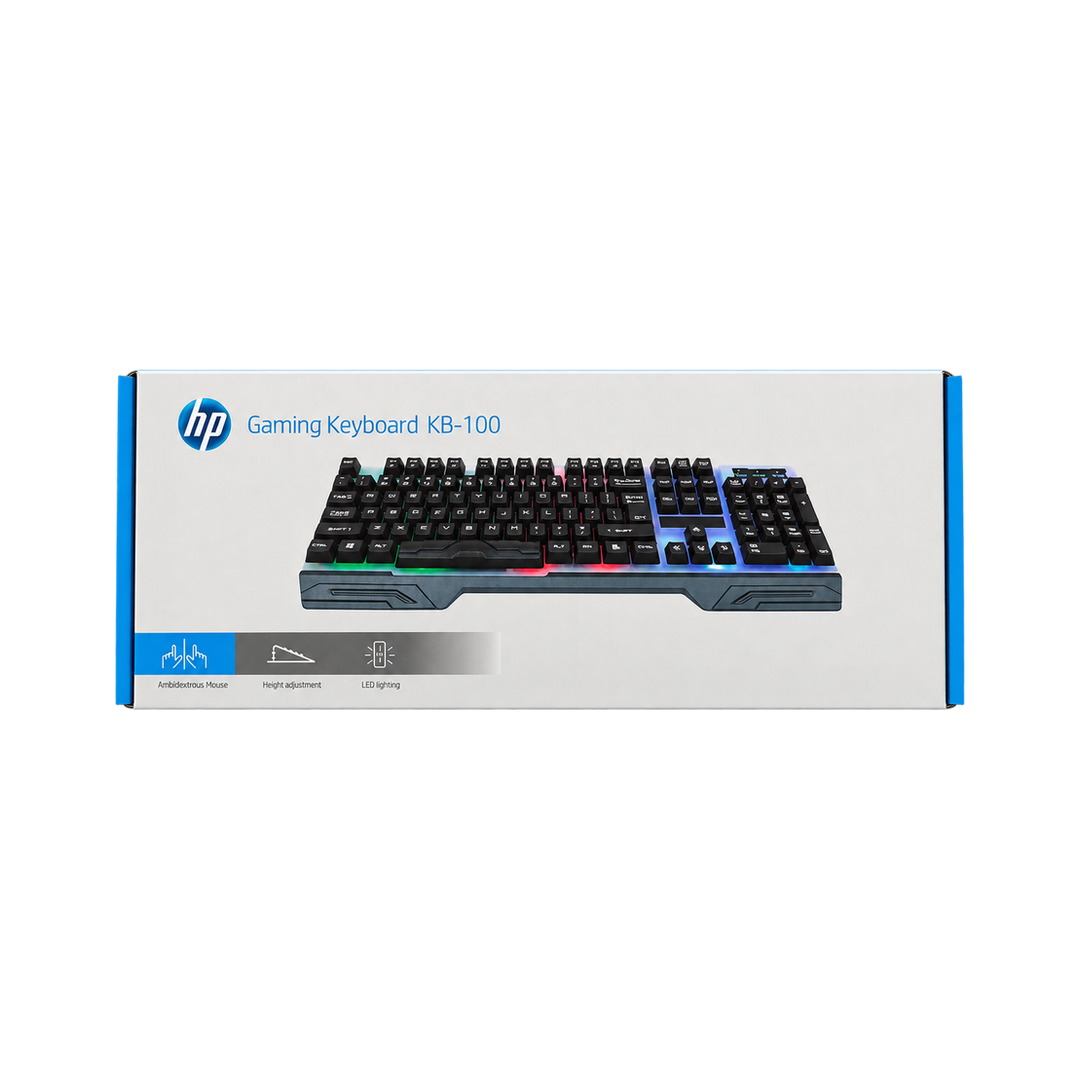 HP K100 Gaming Keyboard — 01