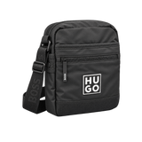 HUGO Crossbody Bag - Black, Front Logo — 01