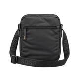 HUGO Crossbody Bag - Black, Square Logo — 04