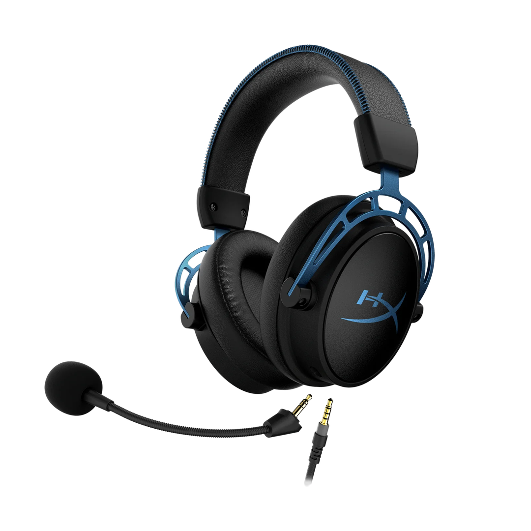 HyperX Cloud Alpha S Gaming Headset - Blue — 02