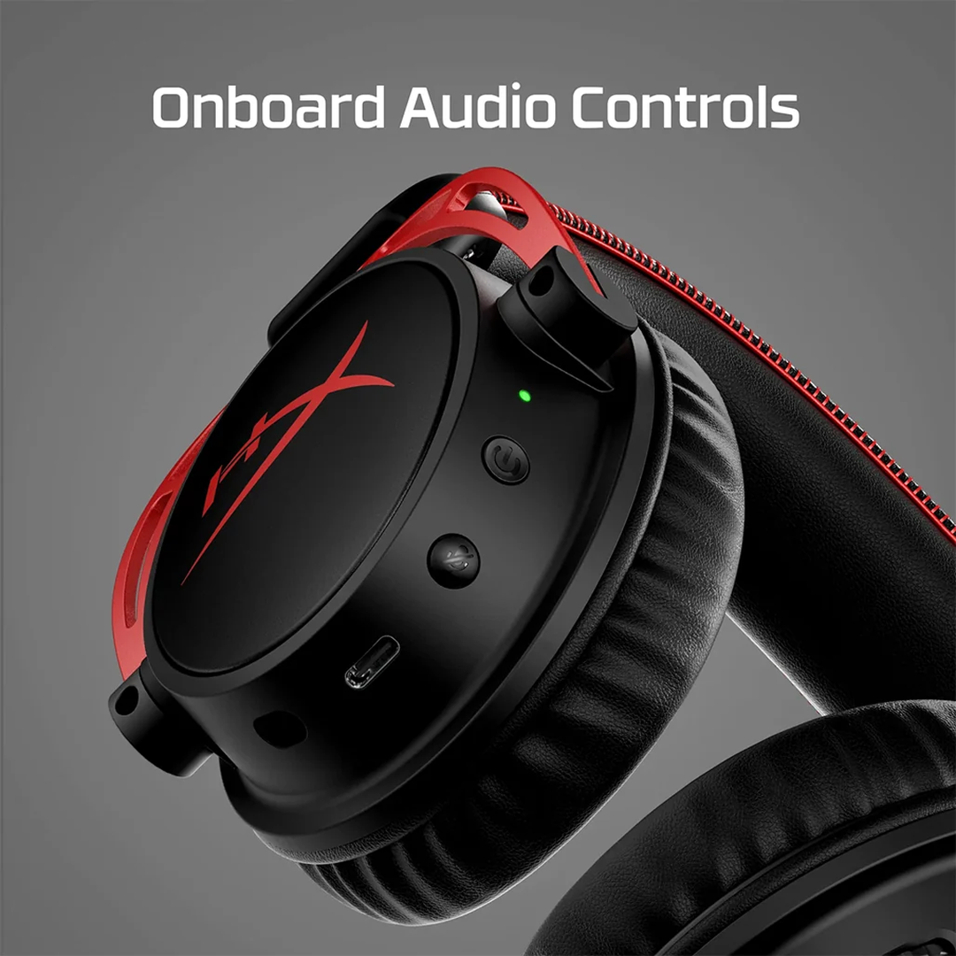 HyperX Cloud Alpha Wireless Gaming Headset - Black and Red — 01