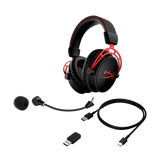 HyperX Cloud Alpha Wireless Gaming Headset - Black and Red — 06