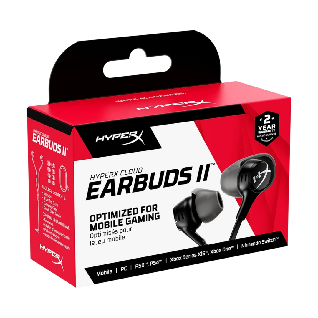 HyperX Cloud Earbuds II - Black — 02