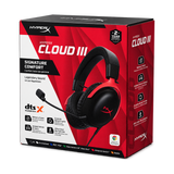 HyperX Cloud III Wired Gaming Headset — box front back
