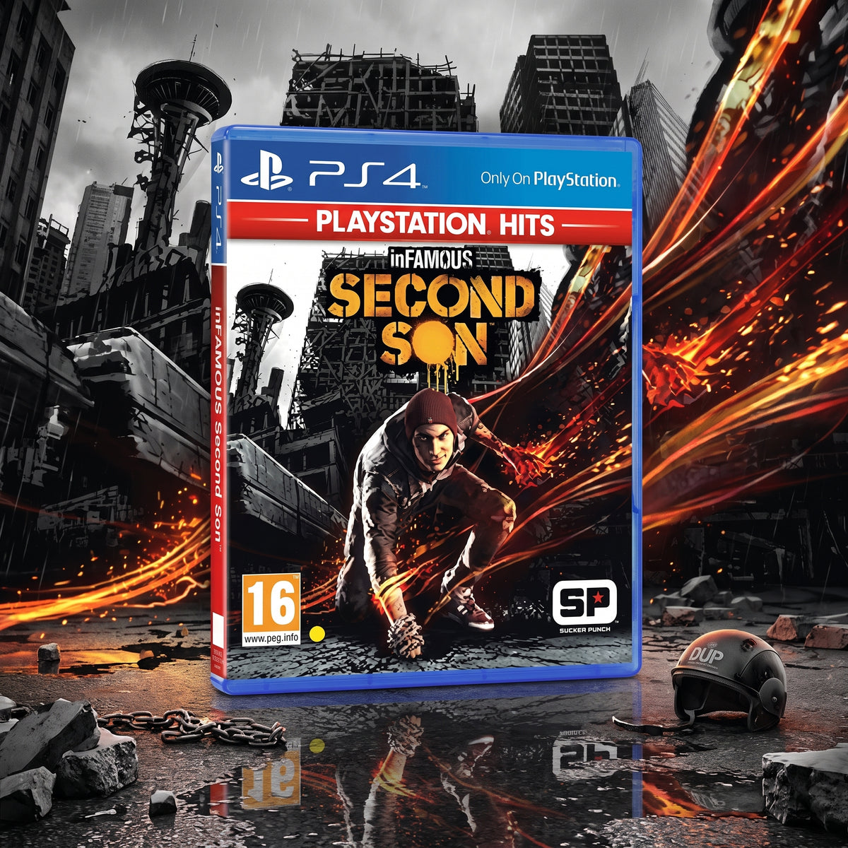 inFAMOUS Second Son - PS4 (PlayStation Hits) — artwork