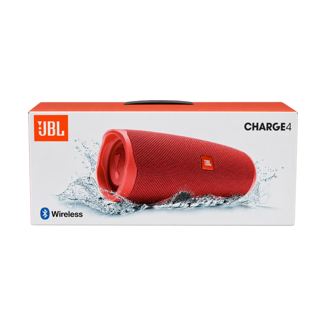 JBL Charge 4 Portable Bluetooth Speaker — retail packaging
