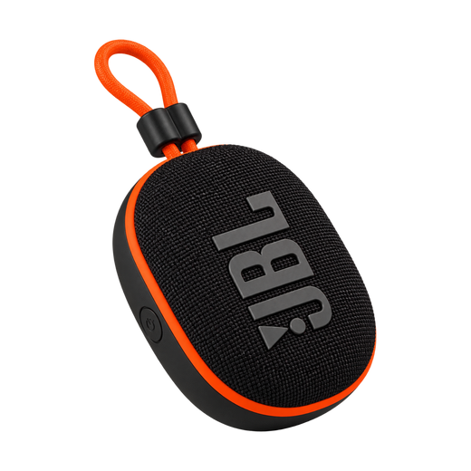 JBL MF-07 Mini Bluetooth Speaker with Carry Loop — black angle