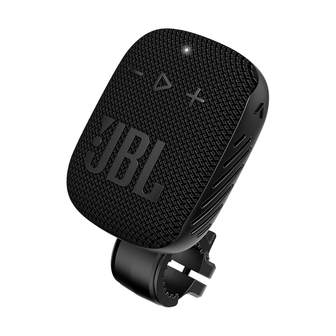 JBL WIND 3S Bluetooth Bike Speaker with Handlebar Mount - Black — 02