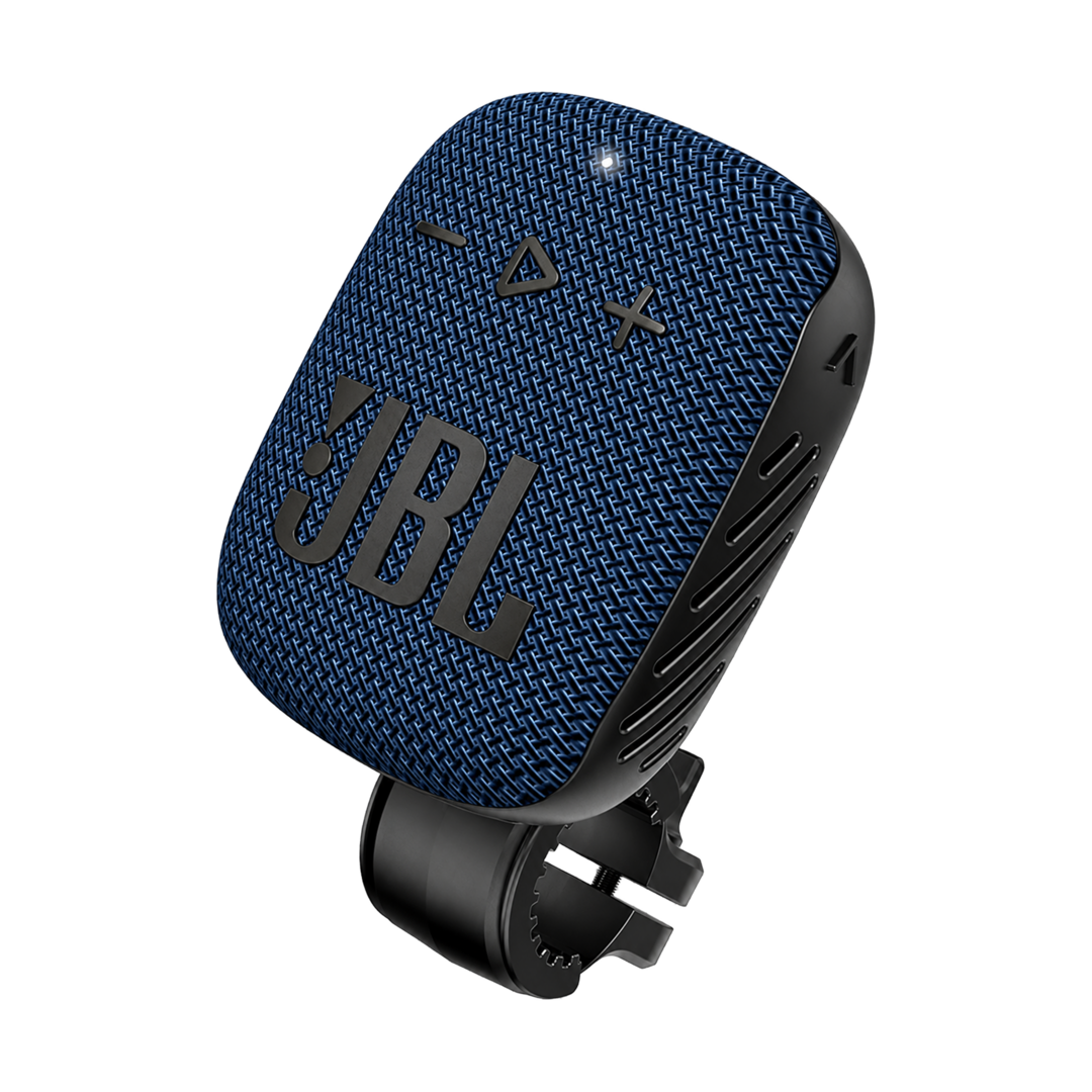 JBL WIND 3S Bluetooth Bike Speaker with Handlebar Mount - Black — navy 01