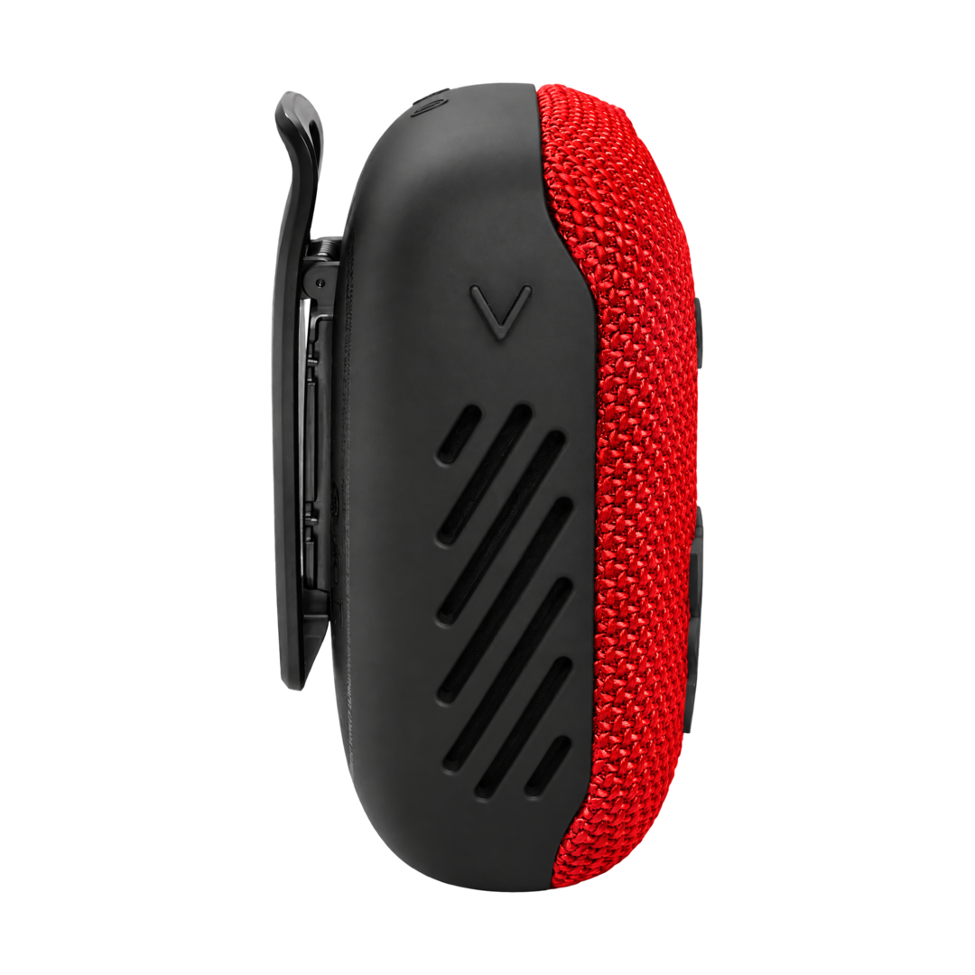 JBL WIND 3S Bluetooth Bike Speaker with Handlebar Mount - Black — red 01