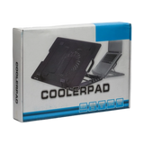 Laptop Cooling Pad and Stand - 14cm Fan, 5 Heights, 4-Port USB Hub — 02