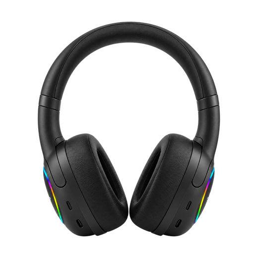 LELISU LS-251 LED Wireless Stereo Headphone - Black — 02