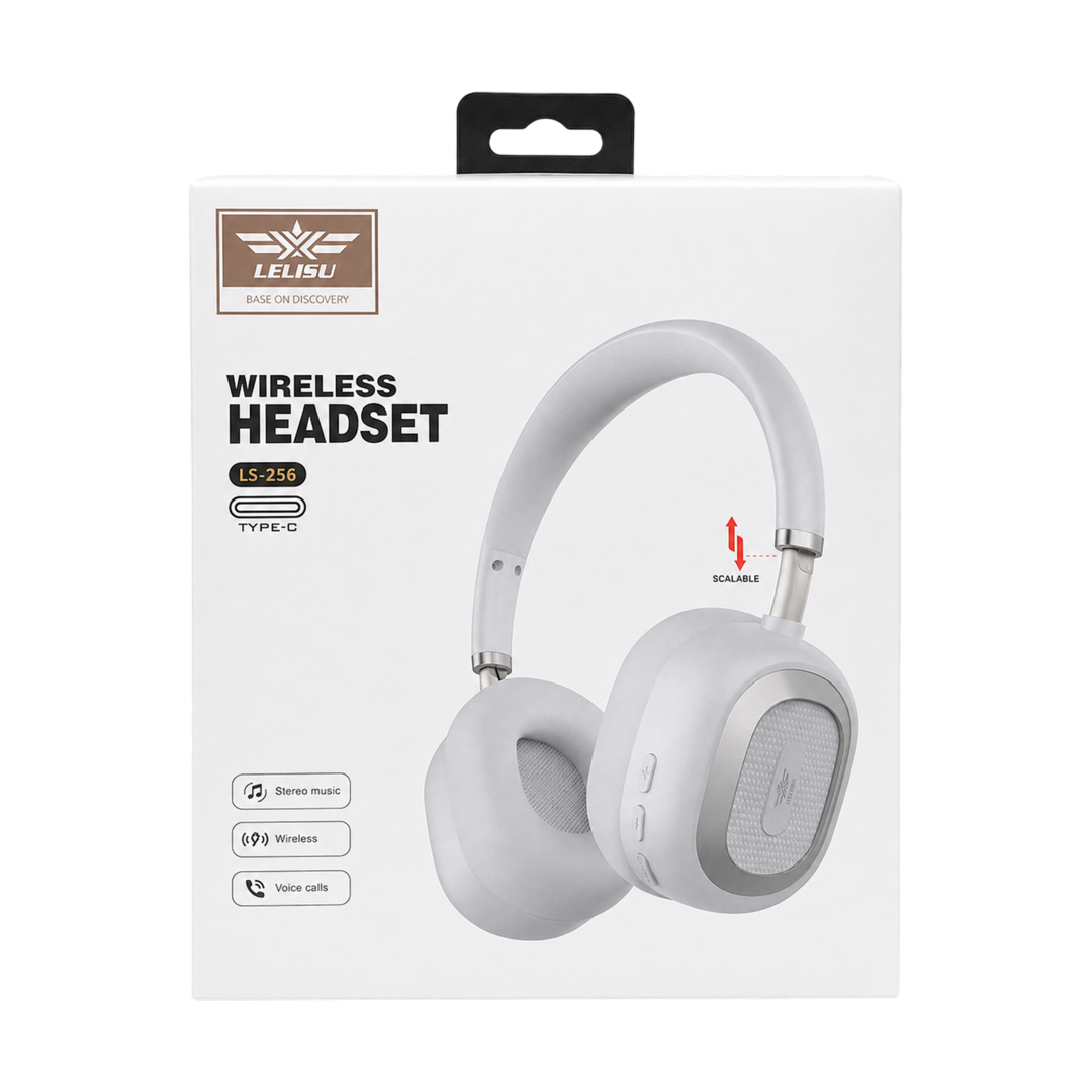 LELISU LS-256 Wireless Headphone - White — 03