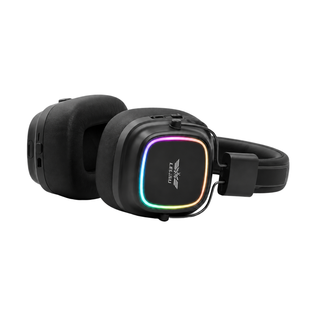 LELISU LS-258 RGB Wireless Headphone - Black — 02
