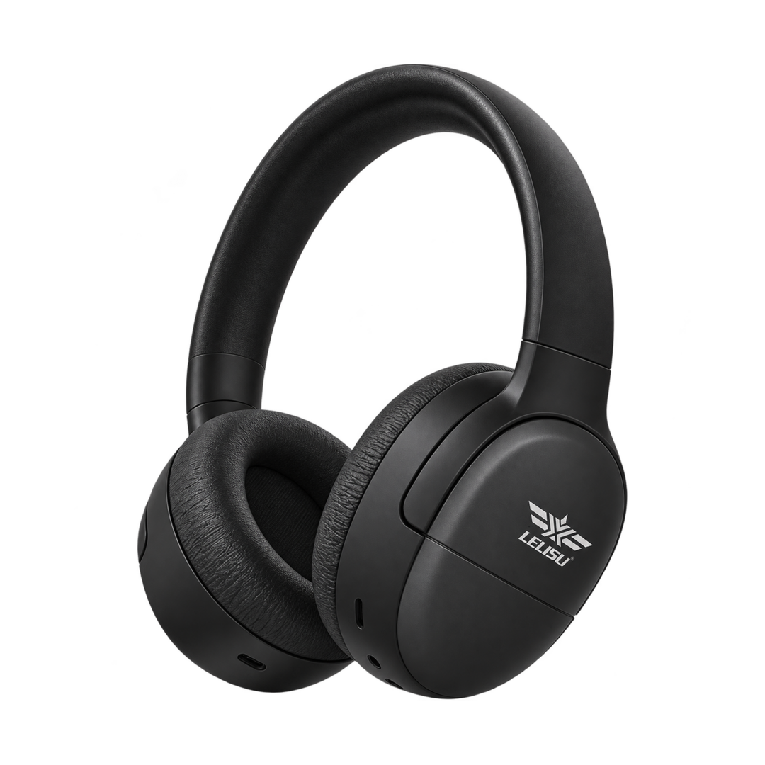 LELISU LS-250 Wireless Stereo Headphone - Black — 01