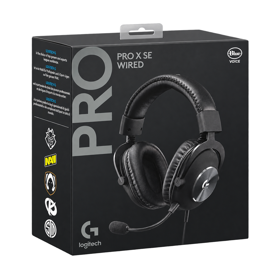 Logitech G PRO X SE Wired Gaming Headset - Black — 05