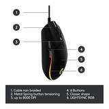 Logitech G102 LIGHTSYNC Gaming Mouse — 01