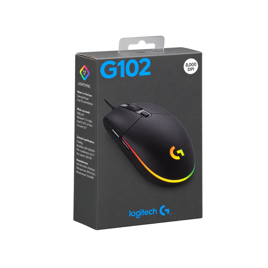 Logitech G102 LIGHTSYNC Gaming Mouse — 04