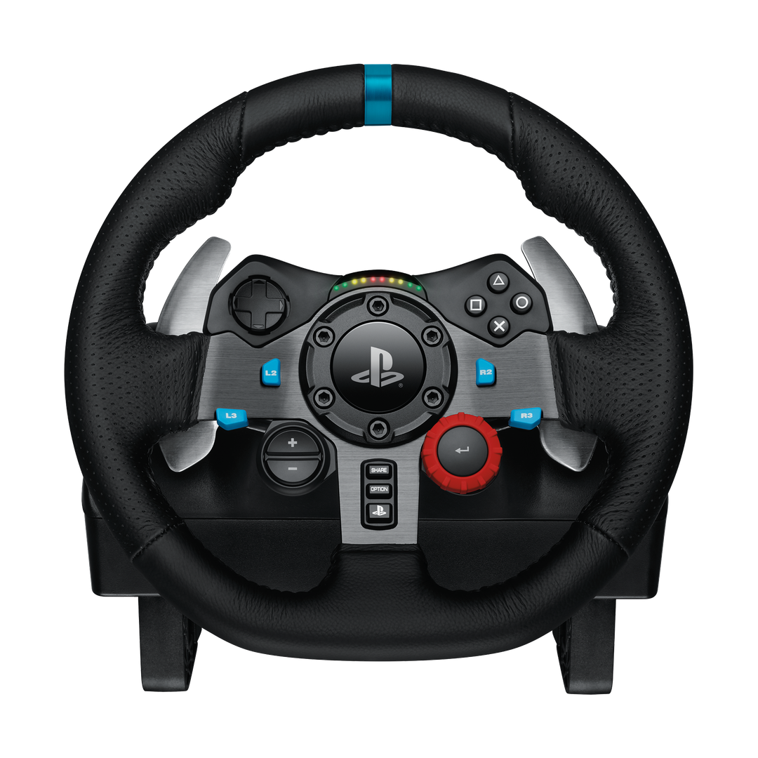 Logitech G29 Driving Force Racing Wheel and Pedals - PS5, PS4 and PC — 01