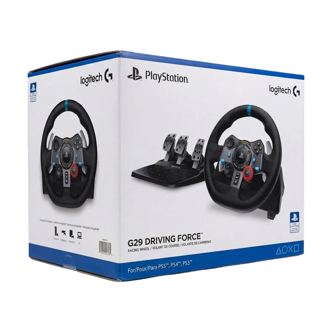 Logitech G29 Driving Force Racing Wheel and Pedals - PS5, PS4 and PC — 10