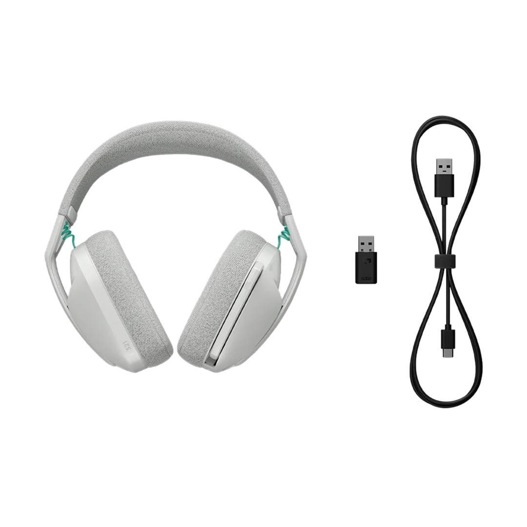Logitech G321 Lightspeed Wireless Gaming Headset - White — 03