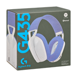Logitech G435 Lightspeed Wireless Gaming Headset - Off-White and Lilac — 06